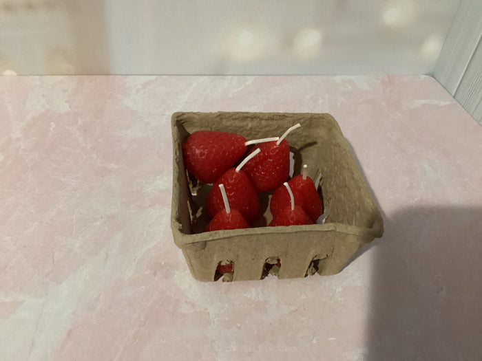 Strawberry Candles