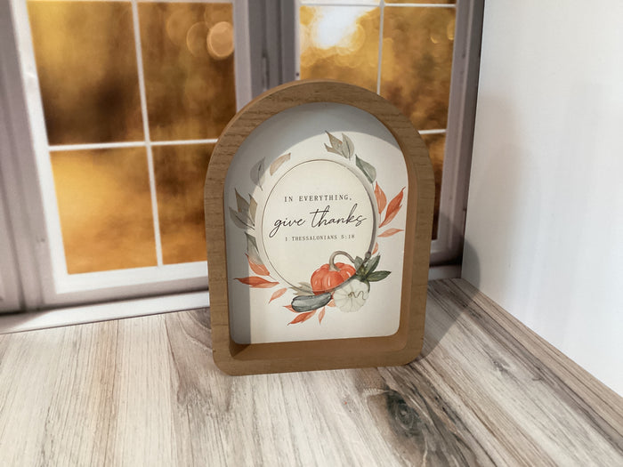 Give Thanks Sign