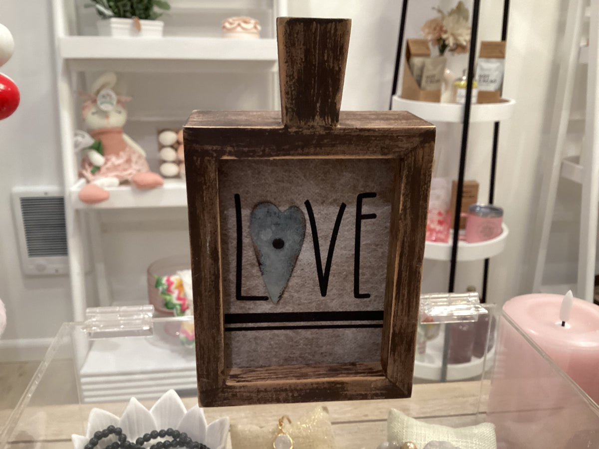 Love Wood Sign