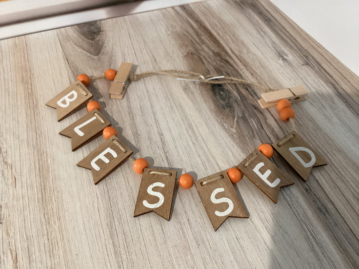 Mini Wood Garland
