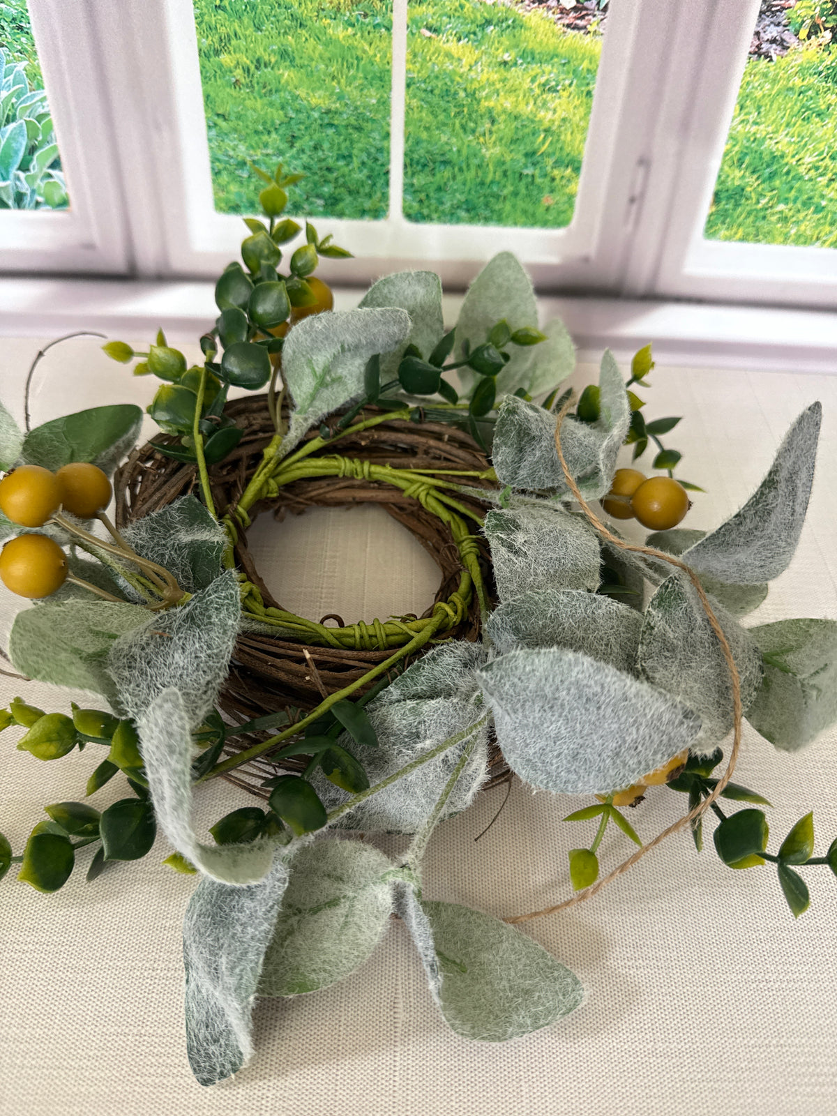 Mini Yellow Wreath