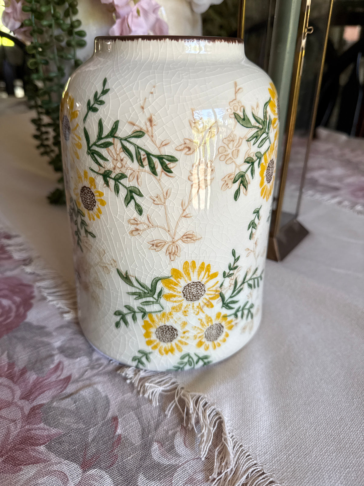 Sunflower Vase