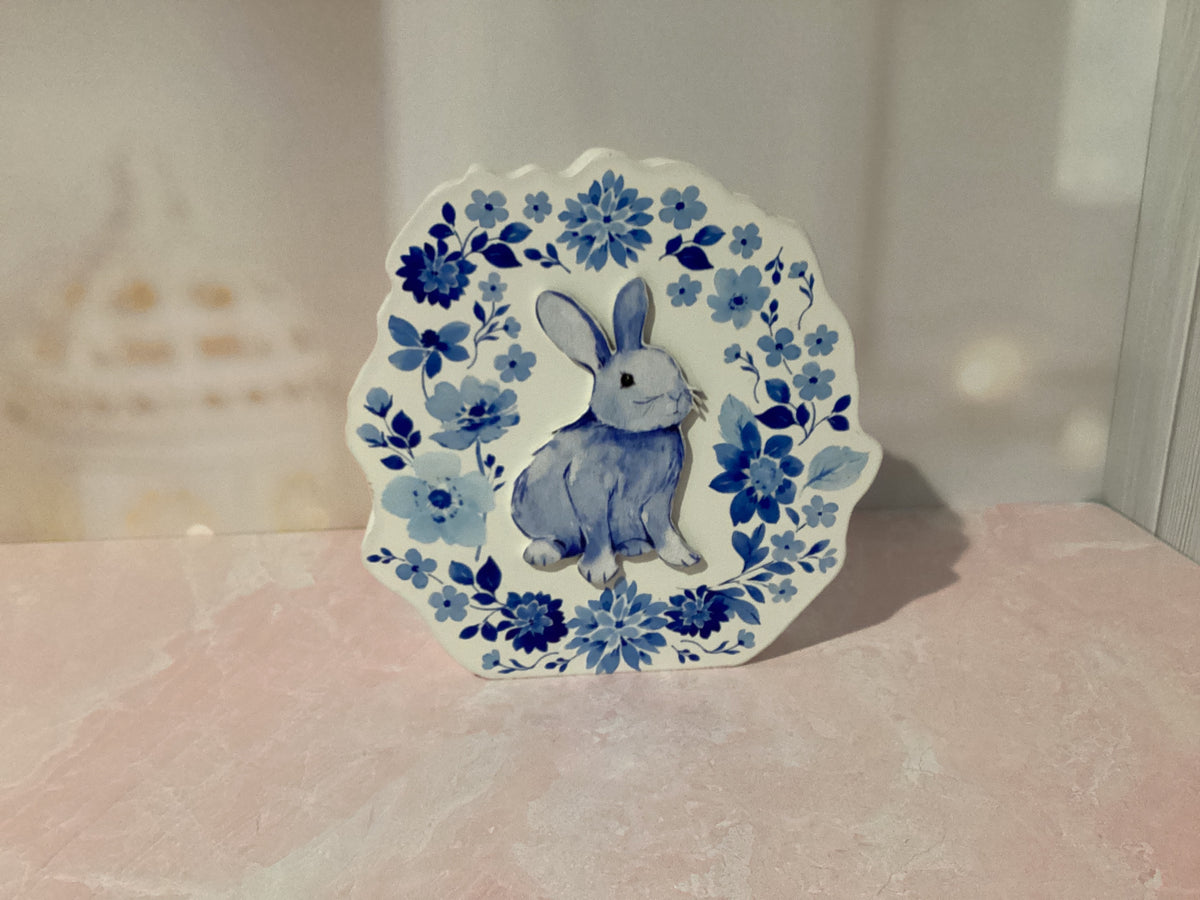 Blue Easter Bunny