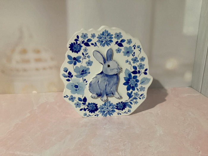 Blue Easter Bunny