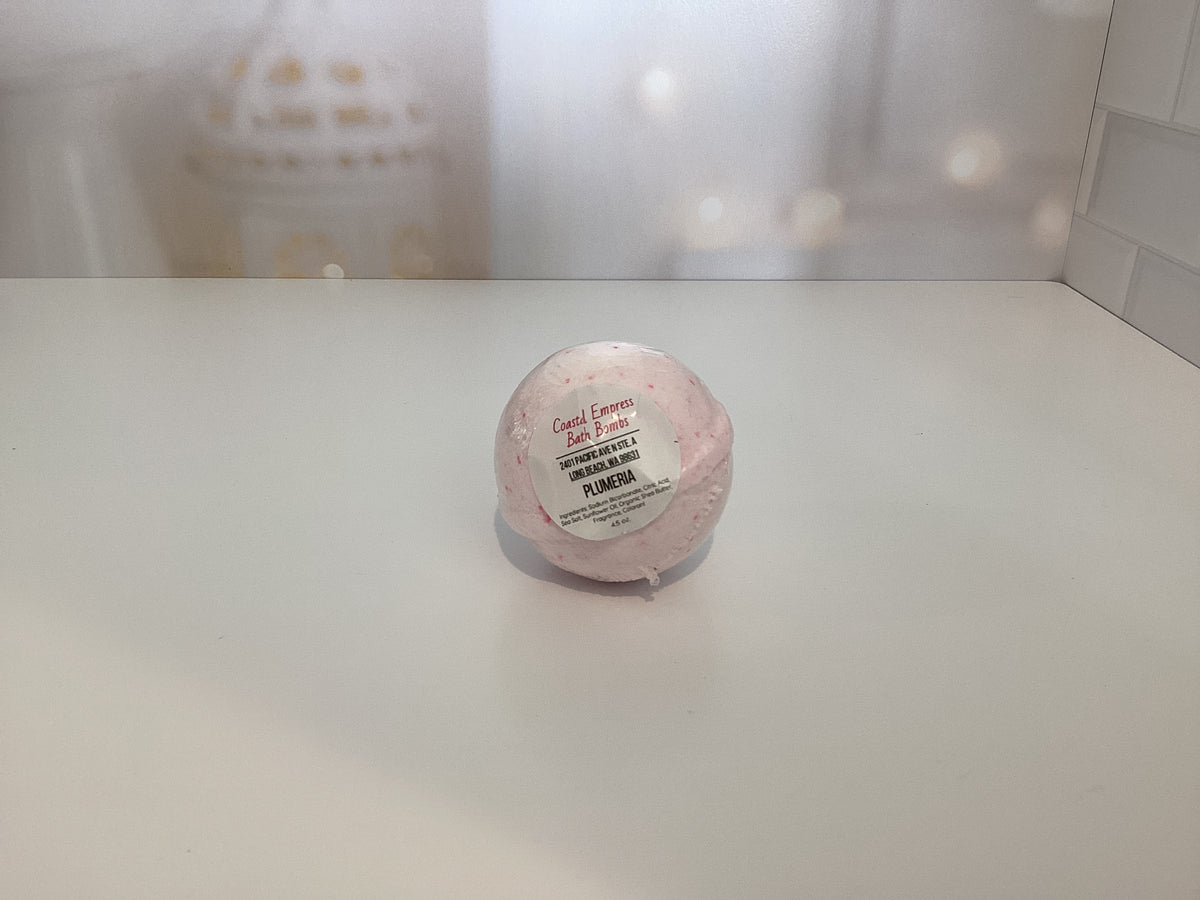 Plumeria Bath Bomb