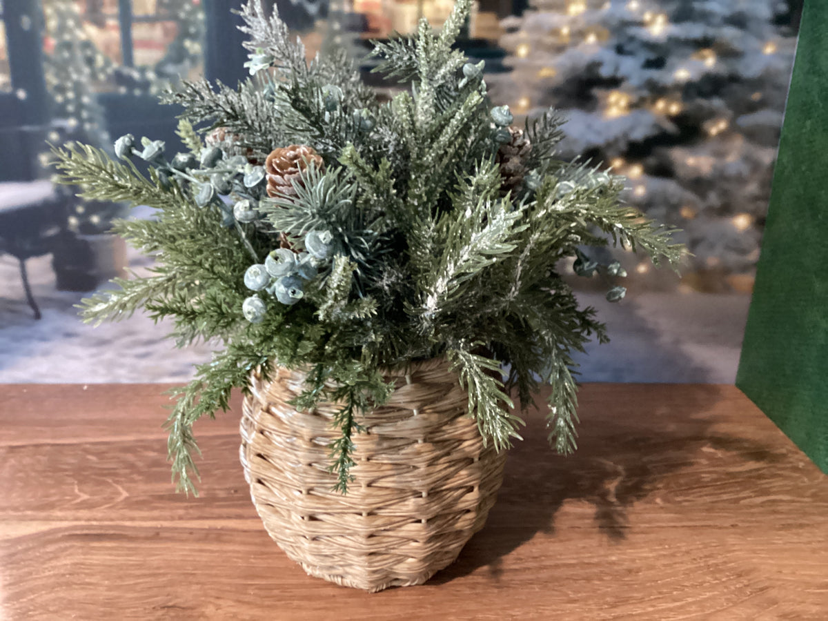 Frosted Pinecone Bouquet