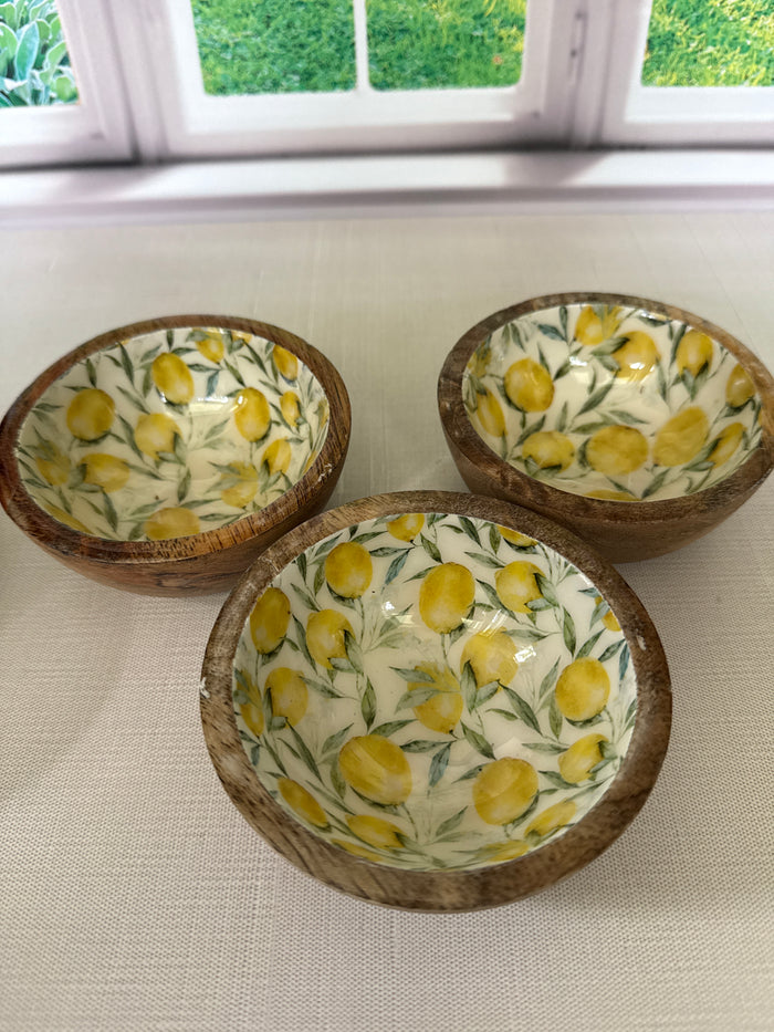 Mini Lemon Bowls